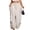 7# Beige, variant on Women's Palazzo Pants Wide Leg Lounge Convertible Maxi Skirt with Pockets Casual Comfy Trousers Gray M
