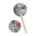 thumbnail image 3 of Cerradura de inodoro Indicador de privacidad Cerradura de puerta Cerradura de indicación activada vacante para baño público WC Baño, 3 of 5