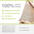 thumbnail image 4 of 100pc Kraft Paper For Honeycomb Cushioning Wrap For Gifts Packing,moving, 4 of 5