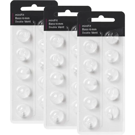 KH Haike Hearing Aid Domes, 10 mm, 3 Pack