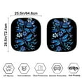 thumbnail image 6 of Jeiento Blue Dragonfly Car Sun Shade for Windshield Sun Shield for Front Window Blocks UV Rays Soft Heat Reflector-Keep Your Vehicle Cool Car Interior Accessories for Sun Heat, 6 of 7