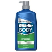 (2 pack) (2 pack) Gillette Hydrator Body Wash, 29.2 fl oz