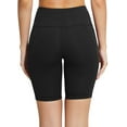 thumbnail image 5 of Aoliks Women's Biker Shorts Yoga Workout Shorts with Pockets High Waist Stretch Pants, 5 of 6