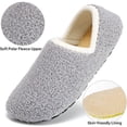 thumbnail image 3 of Ecetana Fuzzy Slippers for Women Plush Closed Back Non-Slip Indoor House Slippers, 3 of 7