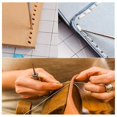 thumbnail image 4 of Leather Working Tools And Supplies With Tool Box Perfect For Stitching Punching Cutting Sewing Leat, 4 of 5