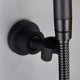 thumbnail image 3 of Wall-Mounted Stainless Steel Shower Head Holder for Handheld Black Shower Accessory, 3 of 4