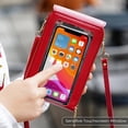 thumbnail image 2 of Pinklizecosh Touchscreen Crossbody Phone Wallet, Women Purse with Phone Window, 2 of 7