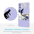thumbnail image 5 of Tokyo Wave Clear Case for iPhone 12 Mini,Aesthetic Art Design Case for Men Women,Unique Soft Transparent TPU Bumper Case Cover, 5 of 5