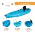 thumbnail image 4 of Lifetime Daylite 8 ft Sit-on-Top Kayak, Glacier Blue (91034), 4 of 16