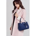 thumbnail image 5 of Purses and Handbags for Women Fashion Ladies PU Leather Top Handle Satchel Shoulder Tote Bags Plum Bow Crossbody Bag, 5 of 9