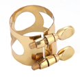thumbnail image 2 of Alto Sax Saxophone ABS Mouthpiece with Cap Metal Buckle Reed Pads Musical Instruments, 2 of 4