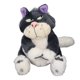thumbnail image 1 of Muñeco de peluche de 30 cm, adorable gato de dibujos animados, suave, de algodón PP, para fiesta de cumpleaños de niñas, 1 of 14