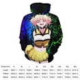 thumbnail image 2 of My Hero Academia Himiko Toga Unisex Sweatshirts Loose Pullover Sweater Hooded Hoodie 3D Printing Jacket Winter Fall Clothes 4XL, 2 of 7