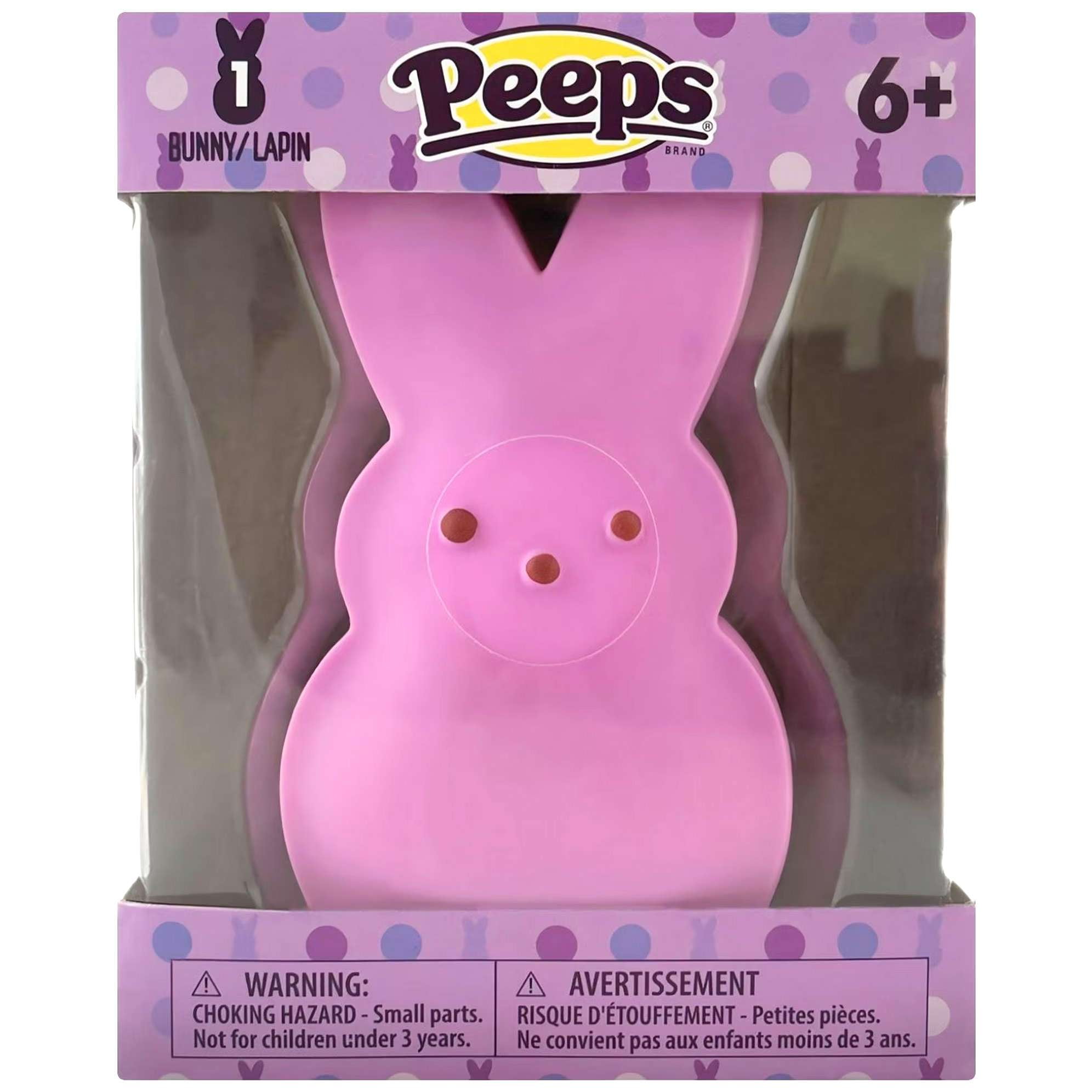 キャラクターグッズ peeps peeps Peeps Light Up Squishy Puffer Bunny - Pink - Walmart.com
