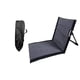 thumbnail image 2 of Silla de piso con respaldo, silla de playa, cojín de grada, almohadilla de asiento, colchoneta para recostarse Gris 39cmx40cmx38cm, 2 of 9