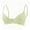Green, variant on Bras for Women with Front Closure, Elegant Wireless Womens Bras with Floral Lace Back, Breathable Full Coverage Bras for Women No Underwire for Modern Adult Daily Wardrobe