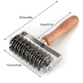 thumbnail image 2 of Cortador de rollo de celosía para pastelería AMPSEVEN de acero inoxidable, 2 of 6