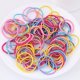 thumbnail image 5 of 250/300 Uds. Conjunto de bandas para el cabello coloridas para niñas, banda de goma elástica de nailon, coleteros para niños, accesorios para el cabello para niños, 5 of 5