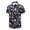 Black, variant on Gyexs Christmas Hawaiian Shirts for Men Short Sleeve Printed Button Down Beach Shirts Red Size S
