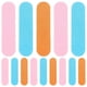 thumbnail image 2 of 100pcs Disposable Plastic Nail Files for Manicuring False Nails with, 2 of 5