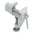 thumbnail image 2 of Tornillo de banco pequeño de aleación de aluminio, multifuncional, profesional, para carpintería de jardín., 2 of 14