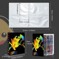 thumbnail image 2 of Trading Card Binder, 4-Pocket Album Book Holder, Fits for TCG Game 240 Cards（QQBD3), 2 of 5