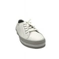 thumbnail image 3 of Wolky Women's Linda Canvas Lace-Up Sneakers, White Savana, Size EU 41, 3 of 5