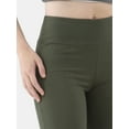 thumbnail image 4 of No Boundaries Ribbed Flare Pants, Women's XS-XXL, 4 of 4