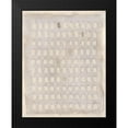 thumbnail image 2 of Willett, Michael 20x24 Black Modern Framed Museum Art Print Titled - Pearl Punch Card I, 2 of 5