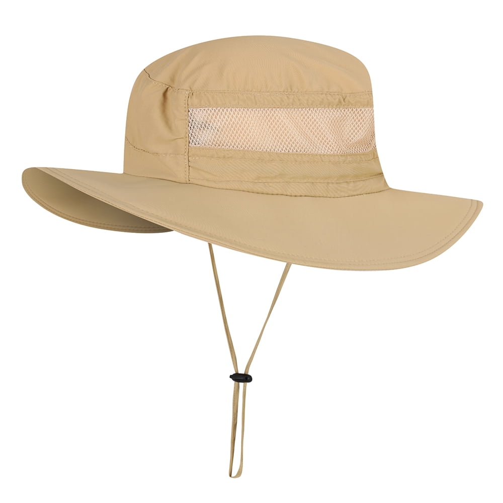 Men Women Fishing Hat Quick Dry Breathable Mesh Fishing Cap Outdoor UV ...