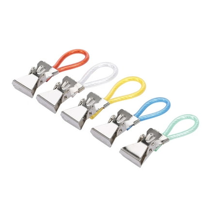 

5PCS Tea Towel Clips Cloth Hanging Metal Clips Hand Towel for Kitchen Bathroom Afternoon Tea Oven Mitt Kids Pet