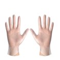 thumbnail image 1 of Guantes de PVC grandes sin polvo desechables no médicos 100 piezas / caja Abanopi Transparente, 1 of 7