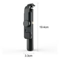 thumbnail image 3 of Palo de Selfie Irfora Aleación de aluminio Wireless BT Control remoto Selfie Stick Soporte de trípode portátil multifuncional con luz de relleno para Selfie Group Photo Live Stream Toma de video Irfora Palo de Selfie, 3 of 7