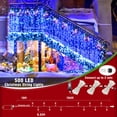 thumbnail image 2 of String Lights Vivideal 500 LED, 53 m, impermeable, temporizador azul, 2 of 8