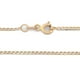 thumbnail image 2 of Cadena Estilo Barbada Oro Italiano Sólido 14k 40 cm amarillo 00, 2 of 6