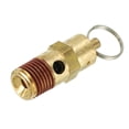 thumbnail image 3 of Uxcell 1/4" Male NPT Safety Valve, Pressure Release Valve for Air Compressor, 250 PSI Set Pressure, 3 of 5