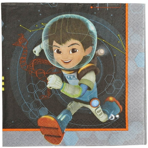 Miles from Tomorrowland Party Lunch Napkins, 16ct