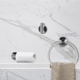 thumbnail image 2 of Matsuzay Toallero de baño de acero inoxidable, estante de almacenamiento, toallero de baño pulido montado en la pared, riel para ropa, suministros de Juegos de accesorios de baño Numero 5 Matsuzay HA026480-04, 2 of 6