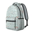 thumbnail image 4 of Scientific Formula Technology Students Backpack Educational Wall Science Classroom School Bag with Chemistry Physics Biology Design, Lightweight and Adjustable Strap, 4 of 6