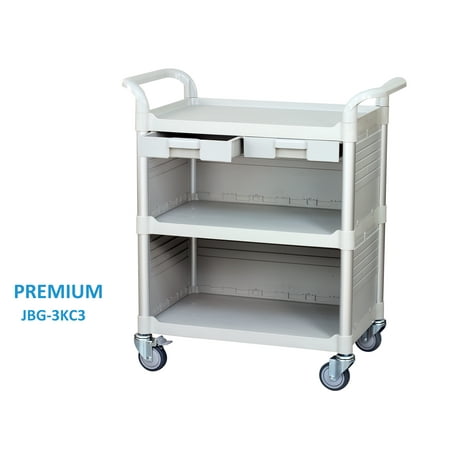 Heavy Duty Commercial Rolling Cabinet Utility Cart Jaboequip