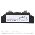 thumbnail image 2 of HUGFEGWE Solid State Relay, 4 Types Industrial Solid State Relay Solid State Relay Module Board DC Control AC SSR for Temperature Controller 80A / 100A / 120A / 150A(MGR-H3120Z) CJB91-70756, 2 of 8