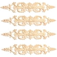thumbnail image 5 of 1x Classic Wood Mouldings Carved Applique Frame Decal Onlay Furniture Decor, 5 of 11