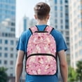 thumbnail image 3 of KUIFORTI Butterfly Bow Girls Backpack Cute Kids School Bag with Front Pockets Large Capacity Backpack for Elementary Primary Middle Back to School Supplies, 3 of 7