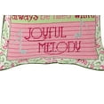 thumbnail image 3 of May Your Heart Always Be Needlepoint Accent Throw Pillow, 3 of 4