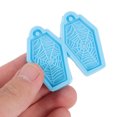 thumbnail image 2 of 4 Uds. Molde fácil para hacer dijes, adorno colgante Diy, molde de silicona para pendientes, molde para collar, 2 of 7