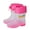 ZD-Pink, variant on Splozh Girls Waterproof Rain Boots Big Kid Toddler Rain Boots for Boys Girls Waterproof Lightweight Flexible Rubber Boots for Kids Green,US 13