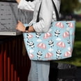 thumbnail image 4 of Wukai Cute Panda Flying in the Sky Print Zipper Bag,large Beach Tote Bag,Waterproof Sandproof Bag,Grocery and Picnic Tote Travel Bag, 4 of 5