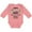 Mauve, variant on Inktastic Happy Birthday, Daddy- Best Gift Ever in Pink Boys or Girls Long Sleeve Baby Bodysuit