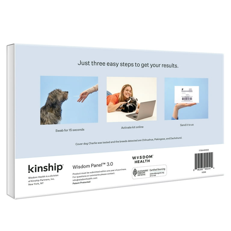 Wisdom panel dog dna hotsell test kit