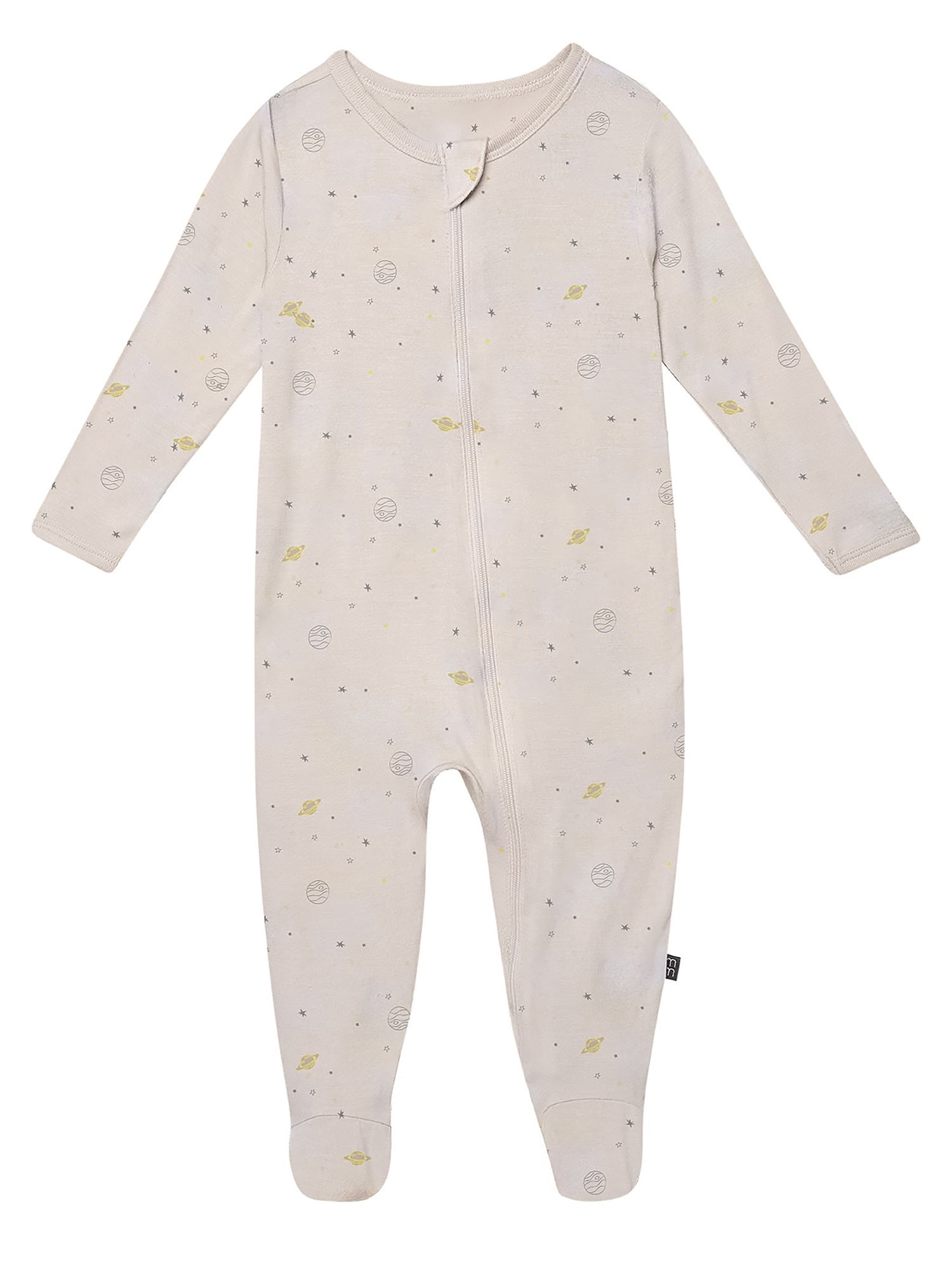 Modern Moments by Gerber Baby Neutral Viscose Sleep ´N Play Footed Pajamas, 2-Pack, Sizes Newborn - 6/9 Months